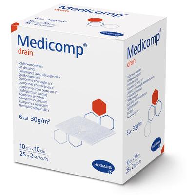 Medicomp dr st 7*5x7*5 S306f | Pack (50 pieces)