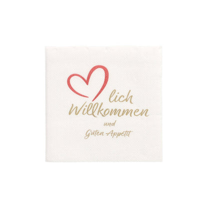 The PAPSTAR 125 napkins, 2-ply "PUNTO" 1/4-fold (20x20 cm, micro-embossed) from PAPSTAR GmbH add a charming touch to any meal and are an elegant table decoration.