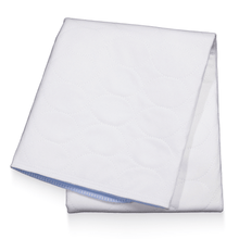 AMPri MED-COMFORT bed protection pad washable 75 x 90 cm, blue/white | Pack (1 piece)