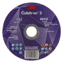 3M™ Cubitron™ 3 cutting disc, 91564, 60+, T41, 75 mm x 1 mm x 8 mm, EN, 25/pack, 50 pieces/PU | Pack (25 pieces)