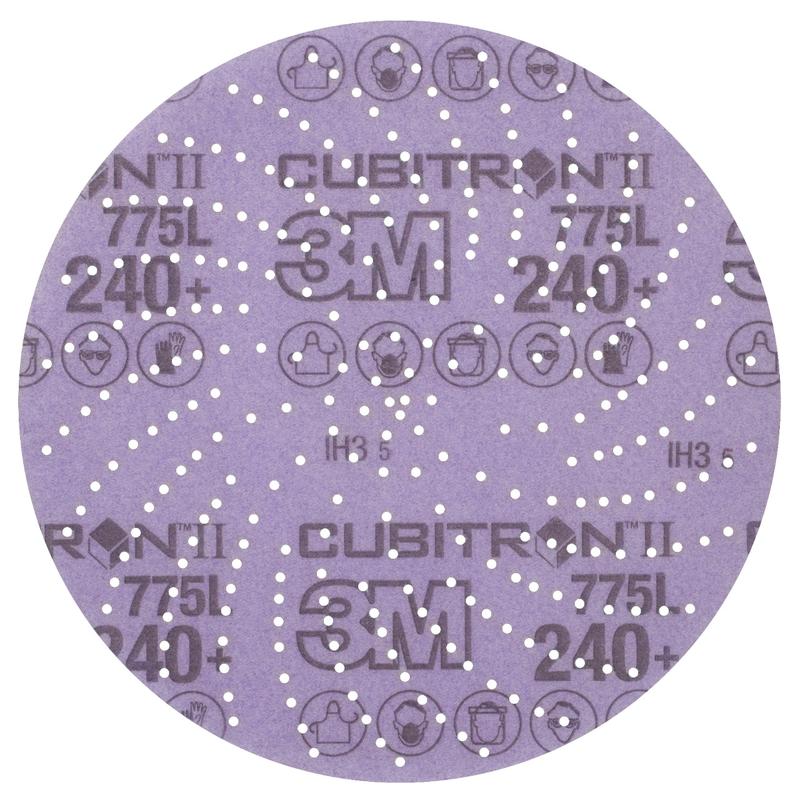 3M Xtract™ Cubitron™ II film disc 775L, 150mm, 240+, multihole | Pack (50 pieces)