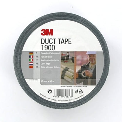 3M™ Fabric Adhesive Tape 1900 - Duct Tape for strong adhesion