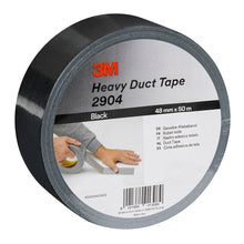 3M™ Heavy Duty Fabric Tape 2904, Black - Duct tape for heavy duty applications