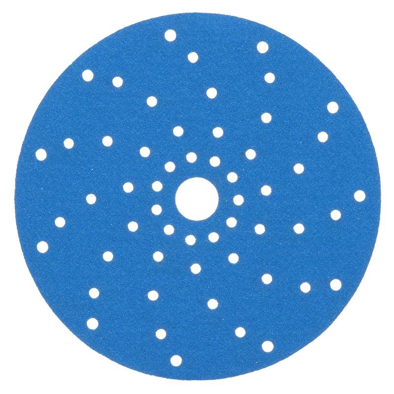 3M™ Hookit™ Blue Sanding Disc Multihole 325U, Blue, 150 mm, Multihole, P120, 51373 | Pack (1 piece)