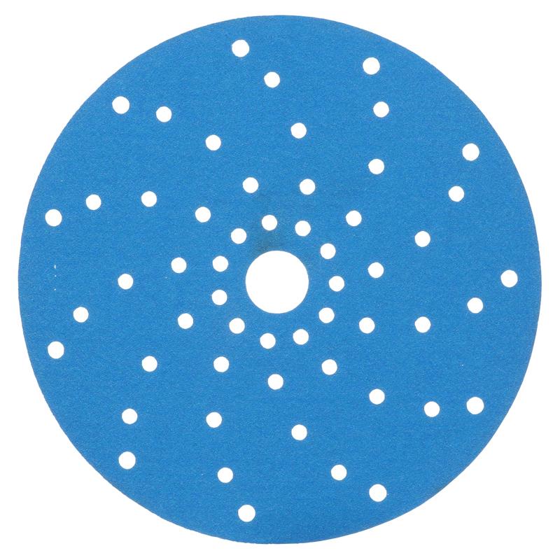3M™ Hookit™ Blue Sanding Disc Multihole 325U, Blue, 150 mm, Multihole, 180, 51375 | Pack (1 piece)