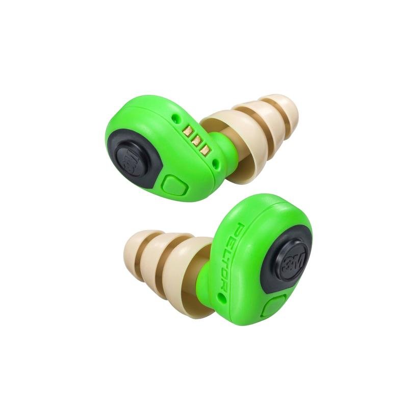 3M™ PELTOR™ Electronic Ear Plugs, Green, EEP-100 EU | Pack (1 piece)