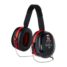 3M™ PELTOR™ Optime™ III ear muffs, black/red, neckband, H540B-412-SV | Pack (1 piece)