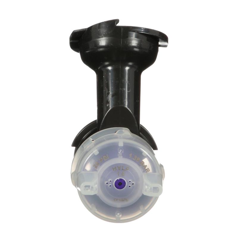 3M™ HVLP Heavy Duty Gravity Cup Nozzle Head, Purple, 1.6mm, 26716 | Pack (1 piece)