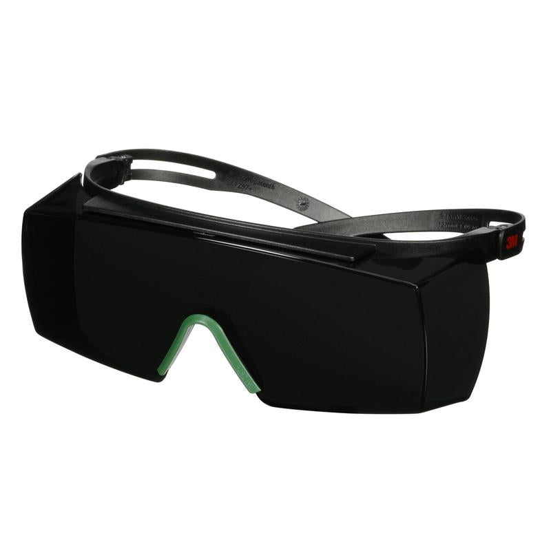 3M™ SecureFit™ 3700 over-glasses, black temples, anti-scratch coating, gray lens IR 5.0, SF3750AS-BLK, 20 per pack | Pack (1 piece)