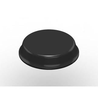 3M™ Bumpon™ SJ5744 Elastic Bumper, Black, 19.1 x 4.1 mm, Adhesive Natural Rubber R-30 | Pack (1 piece)