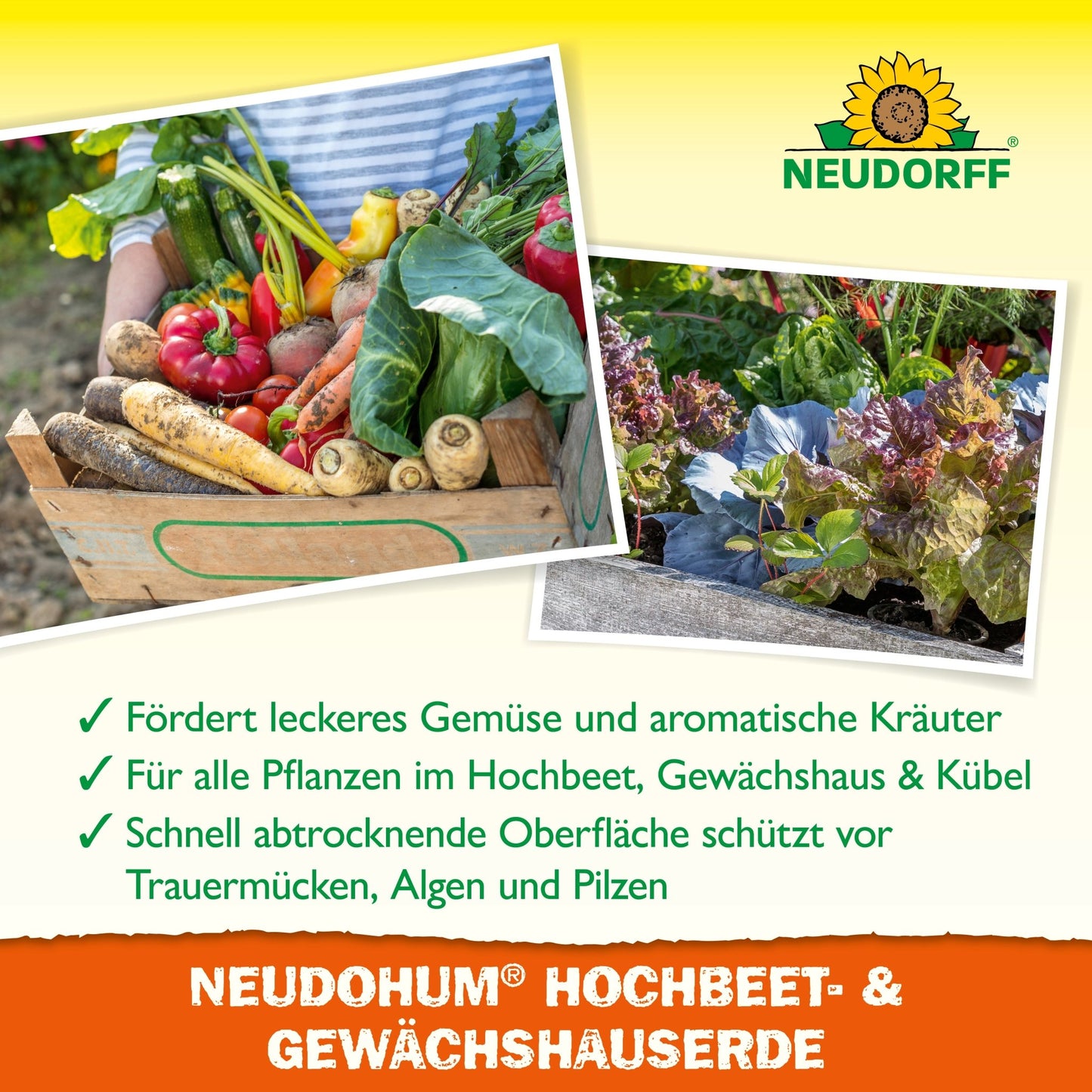 NeudoHum raised bed & greenhouse soil