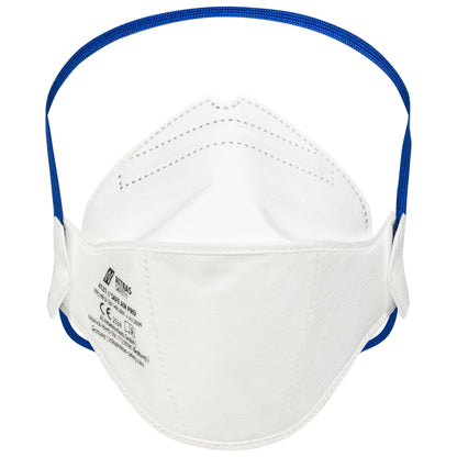NITRAS SAFE AIR PRO, respiratory mask, white, EN 149, box of 15 pieces premium quality | Pack (15 pieces)