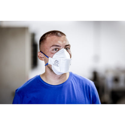 NITRAS SAFE AIR PRO, respiratory mask, white, EN 149, box of 15 pieces premium quality | Pack (15 pieces)