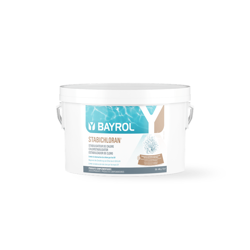 BAYROL Stabichloran® 3 kg Prevention of chlorine loss and sunlight