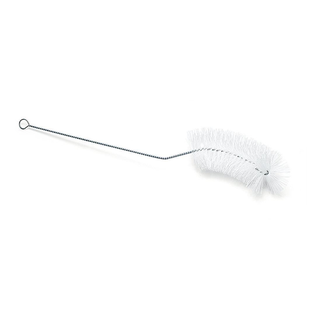 Die Nölle Profi Brush Tüllenbürste, 40/30 mm, 370 mm lang mit reiner Borste hat extra feste Borsten auf einem leicht gebogenen Metalldrahtgriff und eine Aufhängeöse, ideal zur Reinigung schwer zugänglicher Stellen.