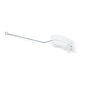The Nölle Profi Brush nozzle brush, 40/30 mm, 370 mm long with pure bristles, has extra firm bristles on a slightly curved metal wire handle and a hanging loop, ideal for cleaning hard-to-reach areas.