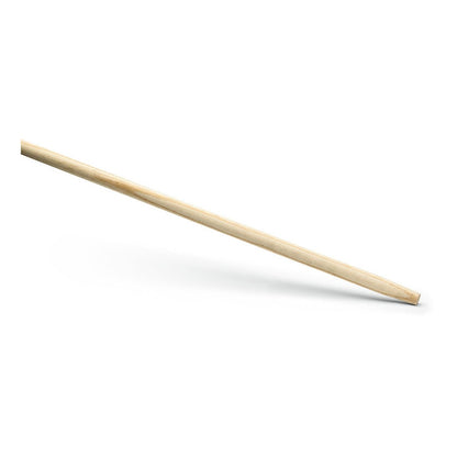A Nölle Profi Brush device handle 28x1,400 mm from Nölle Profi Brush Bürsten- & Pinseltechnik e.K., with a smooth, cylindrical wooden shape, is photographed against a white background.