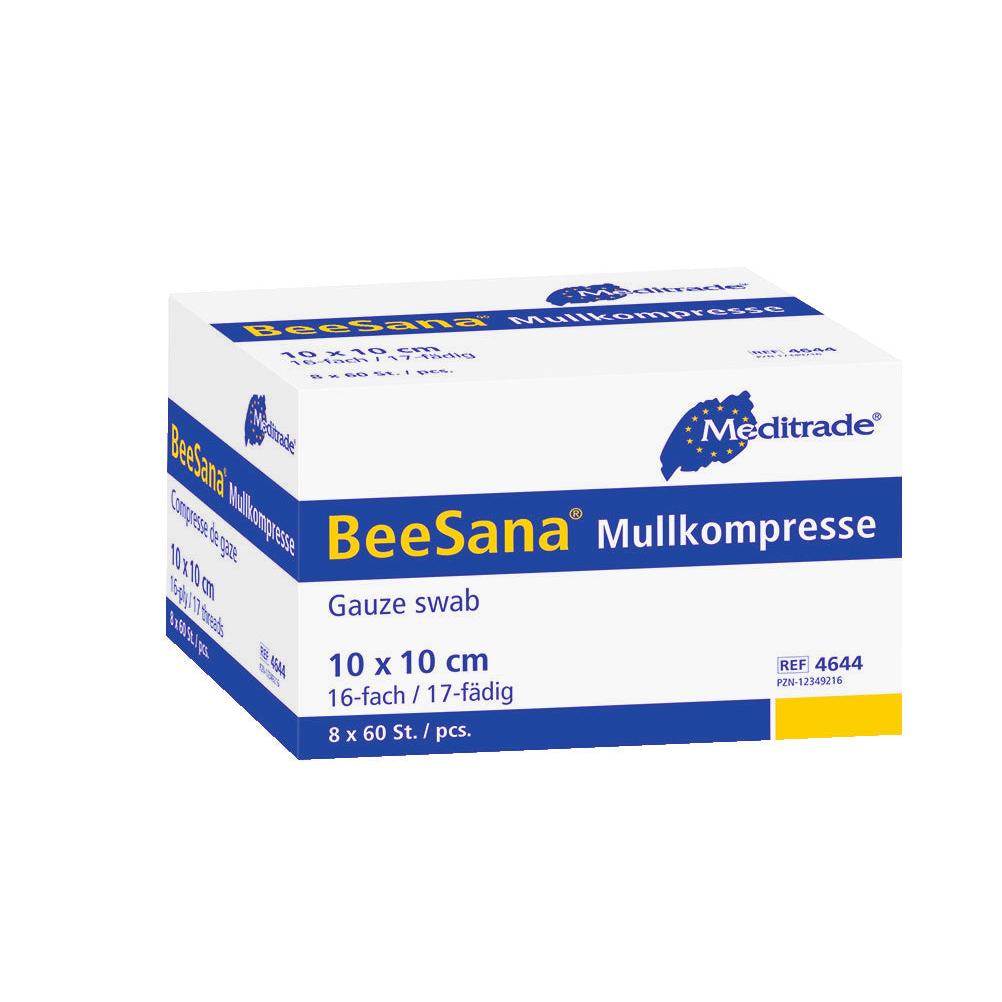 BeeSana® gauze compress, without RöKo, sterile