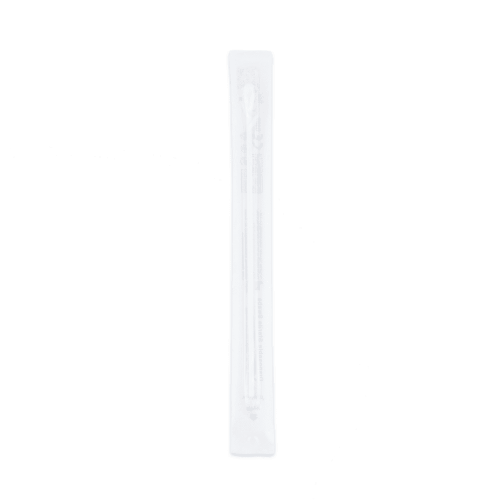 A single-use Altruan Strep A - Bisaf Professional 1 test swab (1 piece) is sealed in a transparent plastic package and stands upright against a white background.
