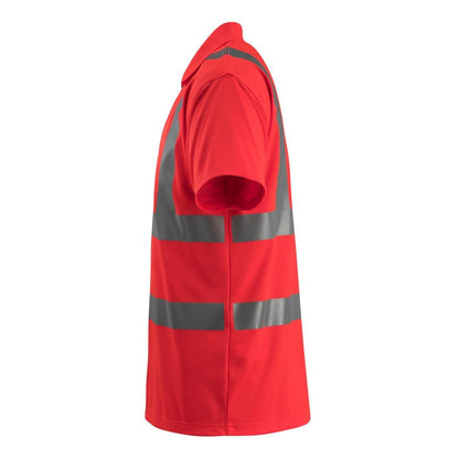 MASCOT® Bowen polo shirt, hi-vis red