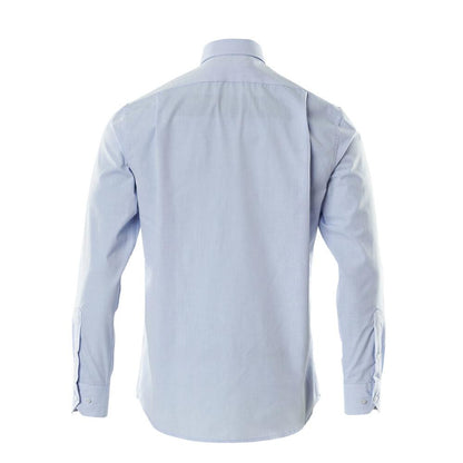 Poplin shirt, modern fit, light blue