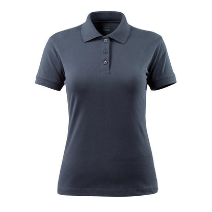 MASCOT® Grasse women's polo shirt, black-blue