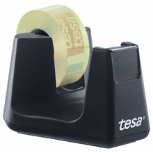 tesafilm Smart+ Table Dispenser, 8 Rolls, Clear
