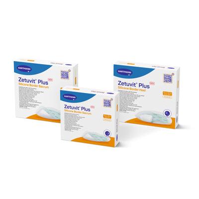 Zetuvit Plus Sil Bor 17.5x17.5cm P10 | Pack (10 pieces)