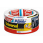 tesa extra Power Universal >60% Recyceltes Plastik Allzweck-Klebeband, 25 m x 50 mm weiß