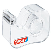 tesa Easy Cut Hand Dispenser, clear, empty, for rolls up to 10 m x 19 mm