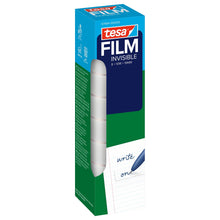 tesafilm INVISIBLE, matte white, in a tower, 10 m x 19 mm