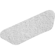 A single, rectangular Twister S-Pad White (45x15 cm) restoration pad for stone floors from Diversey Deutschland GmbH & Co. OHG is depicted with rounded corners on a white background.