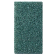 The TASKI Twister Utility Handpad from Diversey Deutschland GmbH & Co. OHG is a green, rectangular scrubbing pad that is ideal for manual cleaning of hard-to-reach areas or for use with an edge cleaning device. Delivered as a box with 2 packs.