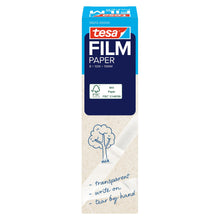 tesafilm PAPER, transparent, in a tower, 10 m x 19 mm