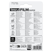 tesafilm PAPER, clear, in a blister pack, 10 m x 19 mm