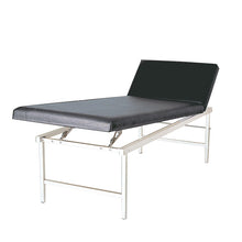 Relaxation Room Recliner, Tubular Steel, Adjustable Head and Foot Rests, Black
