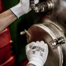 NITRAS nylon gloves, white