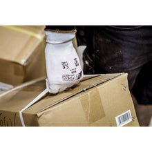 NITRAS nylon gloves, white