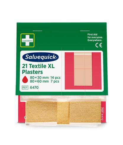 Xl Textile Plaster, Bandage | Pack (21 pieces)