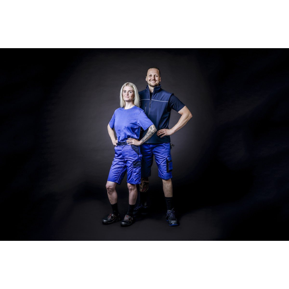 NITRAS MOTION TEX LIGHT, softshell vest, navy blue