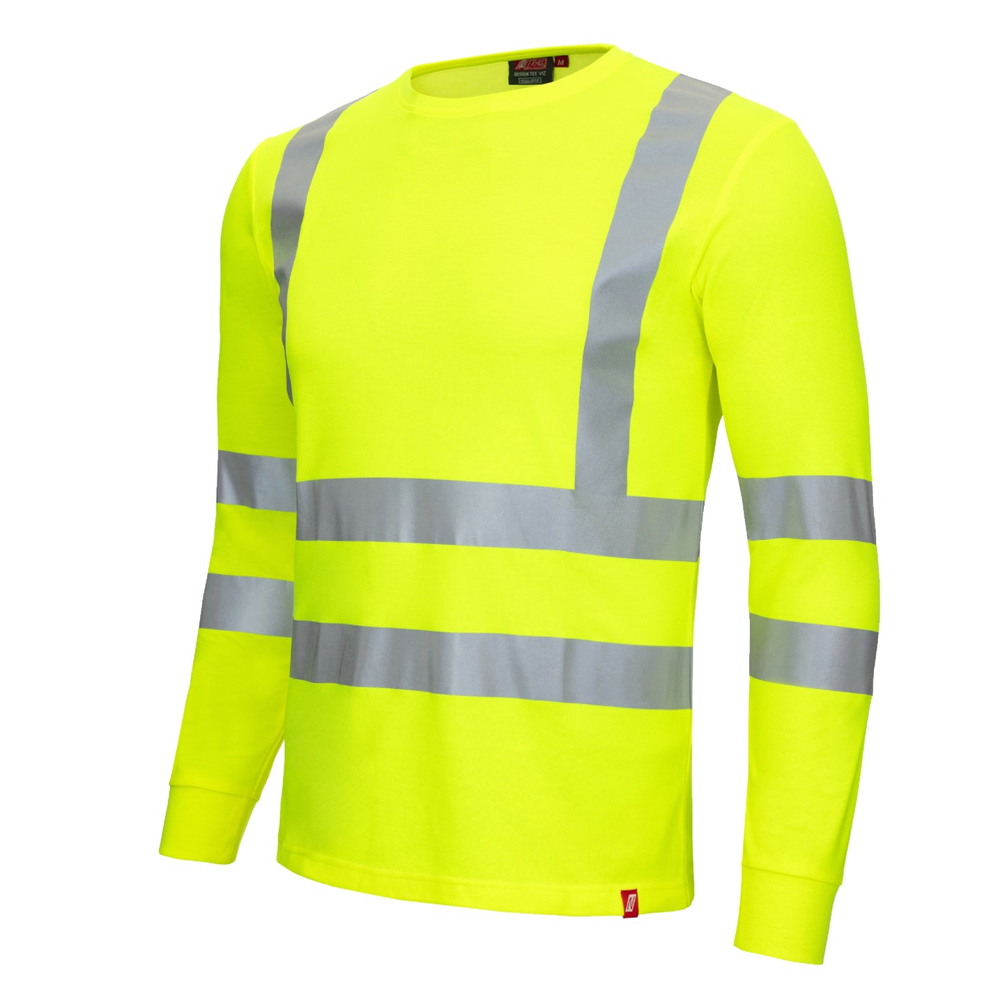 NITRAS MOTION TEX VIZ, high-visibility long-sleeved shirt
