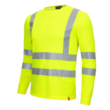 NITRAS MOTION TEX VIZ, high-visibility long-sleeved shirt