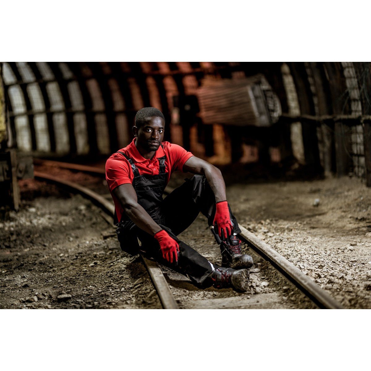 NITRAS MOTION TEX PLUS, dungarees, black