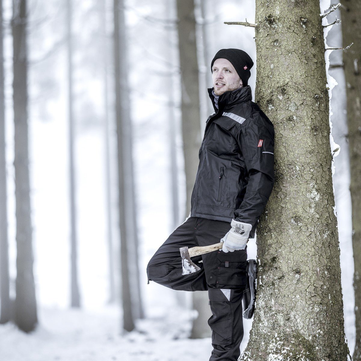 NITRAS MOTION TEX PLUS, parka, black