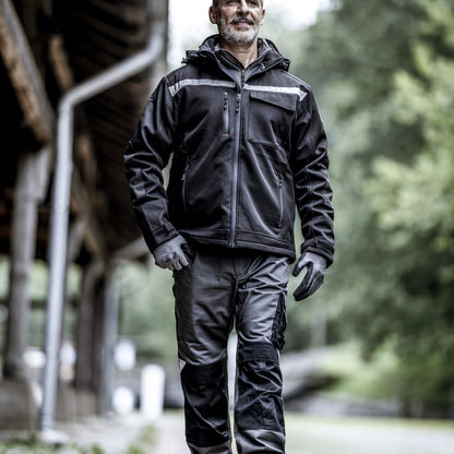 NITRAS MOTION TEX PLUS, softshell jacket, black