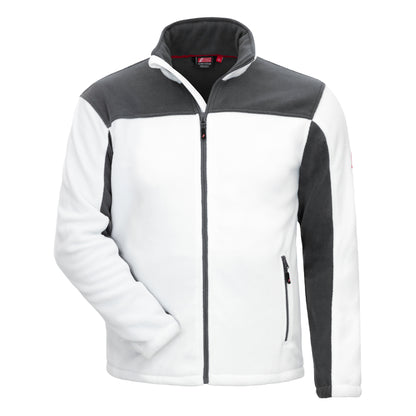 NITRAS MOTION TEX PLUS, fleece jacket, white / gray