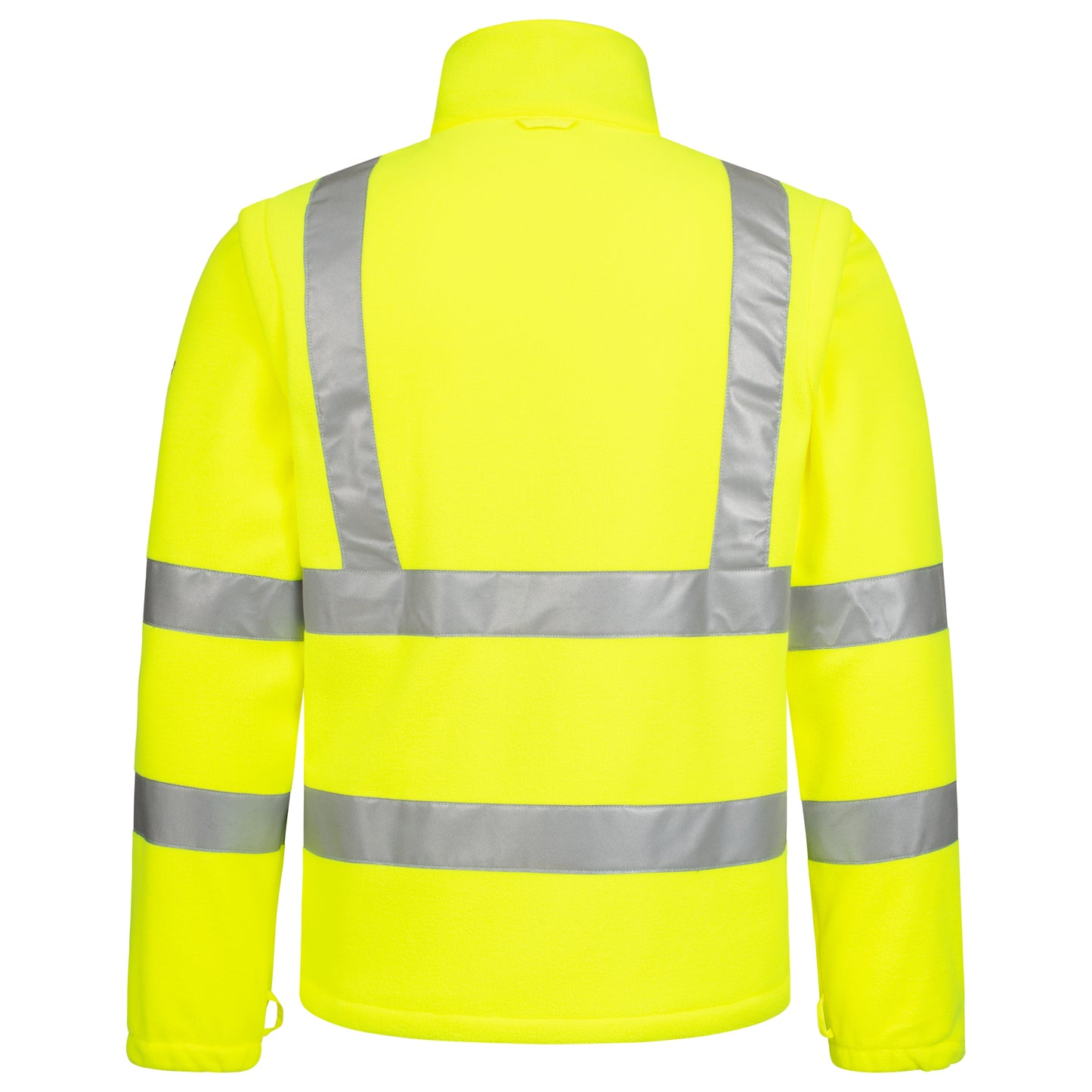 NITRAS MOTION TEX VIZ, high-visibility fleece jacket