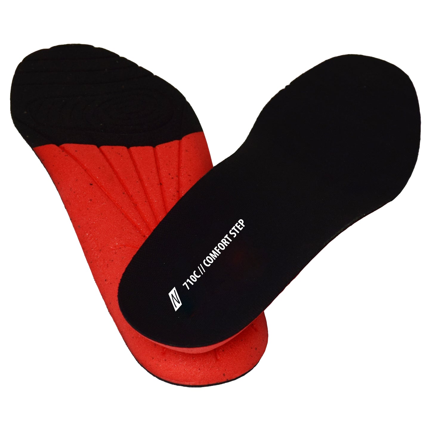 NITRAS COMFORT STEP, insoles, black / red