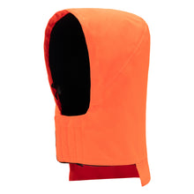 NITRAS removable winter hood, neon orange, OEKO-TEX polyester: 100% | Pack (1 piece)
