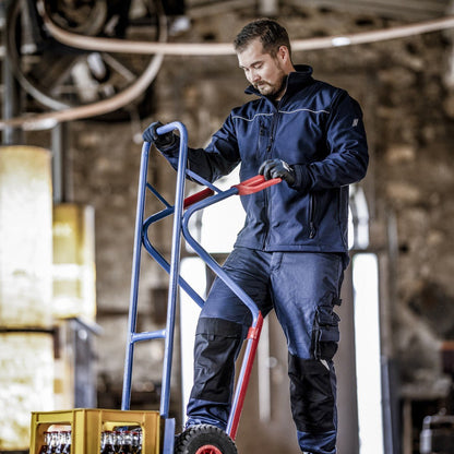 NITRAS MOTION TEX LIGHT, softshell jacket, navy blue